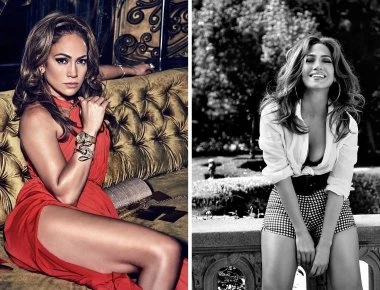 Δείτε το αψεγάδιαστο σώμα της Τζένιφερ Λόπεζ - Ποζάρει στα 48 της με κοντό σορτς (φωτό)